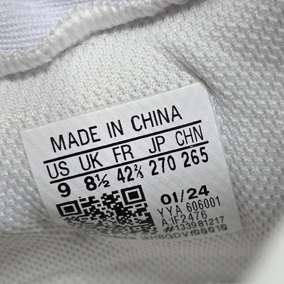 Adidas Adizero Impact MID Football Cleats White Gold IF2476 Men's Size 9 New - Picture 12 of 12